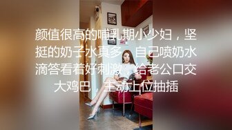 颜值很高的哺乳期小少妇，坚挺的奶子水真多，自己喷奶水滴答看着好刺激，给老公口交大鸡巴，主动上位抽插