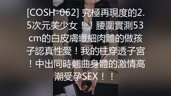 [COSH-062] 究極再現度的2.5次元美少女！！腰圍實測53cm的白皮膚纖細肉體的做孩子認真性愛！我的柱穿透子宮！中出同時翹曲身體的激情高潮受孕SEX！！