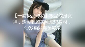 【一屌极品寻花】极品纹身女神，蜂腰翘臀美乳魔鬼身材，沙发啪啪完美展示